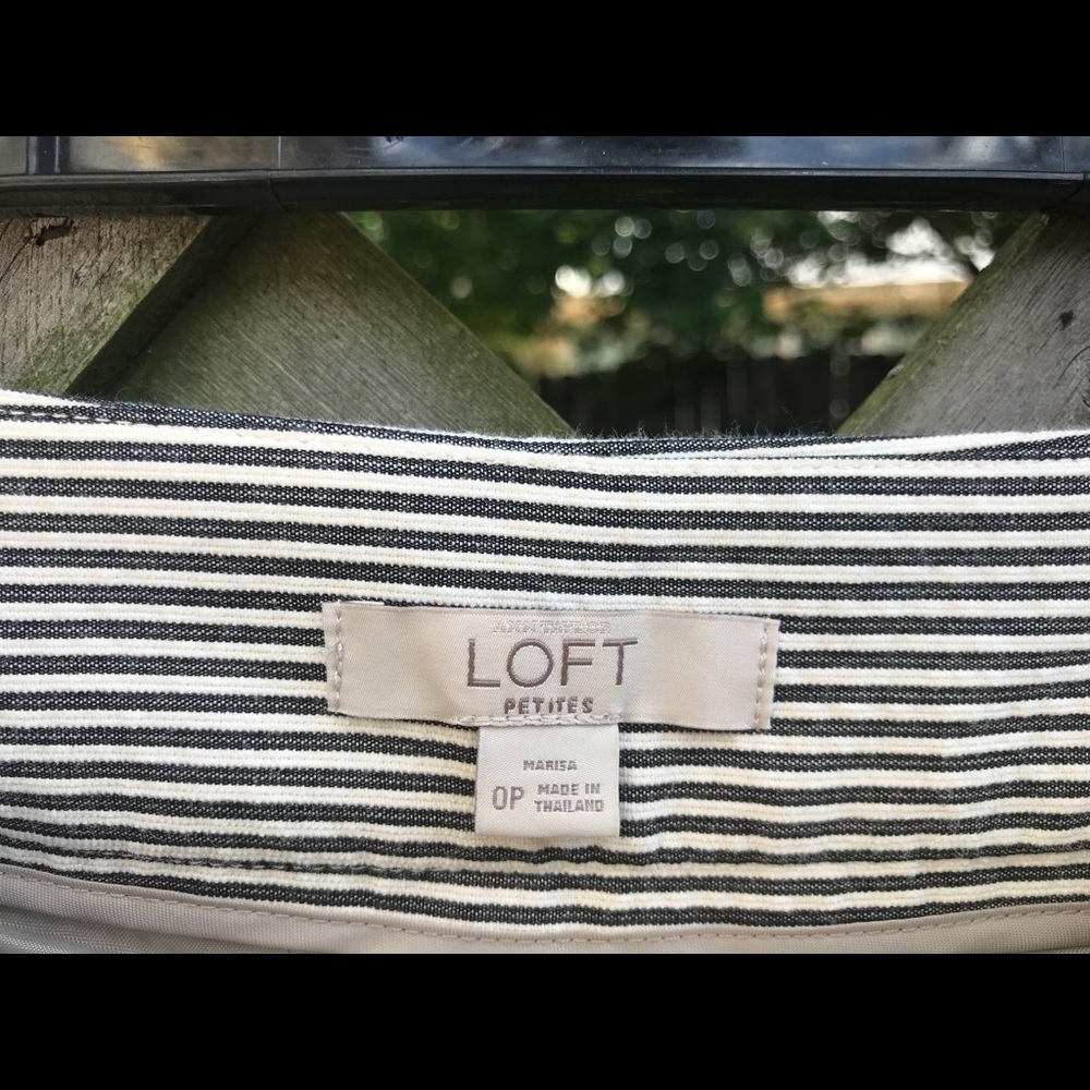 PETITE PINSTRIPE SKINNY PANTS IN MARISA FIT